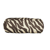 Brown Zebra Bolster Pillow