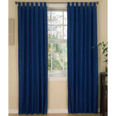 American Denim Drapes & Valance Set