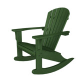 Seashell Adirondack Rocking Chair