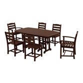 La Casa Cafe 7 Piece Dining Set