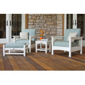 Club 4 Piece Deep Seating Set