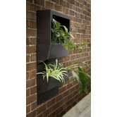 Natur Garden Wall System Rectangular Planters (Set of 4)