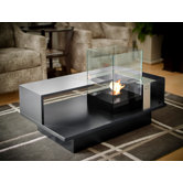Level Compact Tabletop Bio Ethanol Fireplace