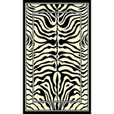 African Adventure Zebra Skin Rug