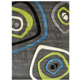 Studio 600 Charcoal Geometric Design Rug