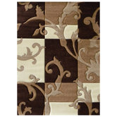 Studio 602 Brown Flora Design Rug