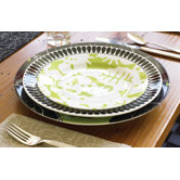Green Season Salad Plate Set