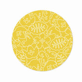Season White/Canary Yellow Kids Rug