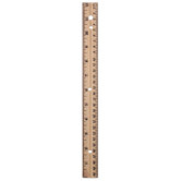 12" Wood Ruler