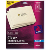300 Count Clear Mailing Label