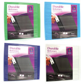 3" Assorted Colors Durable Reference View Binder