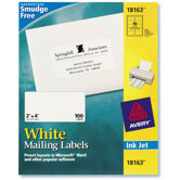 10 Sheets Mailing Label in White