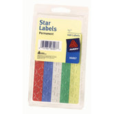 5/8" Colored Star Label