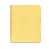 Write-On Plain Tab Dividers