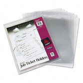 Job Ticket Holders, 10/Pack