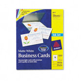 Inkjet Matte Business Cards, 1000/Box
