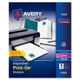 Print-On Divider
