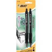 2 Count Velocity Gel Retractable Pen in Black