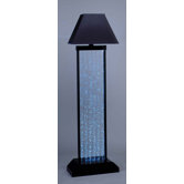 Water Panel Floor Lamp Fountain