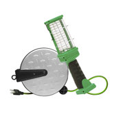 Retractable Cord Reel with 72-LED Work Light