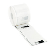 Self-Adhesive Shipping Labels for Label Printers, 2-1/8 x 4, Clear, 220/Box