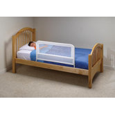 Childrens Mesh Bed Rail in White