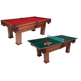 Express Billiard Table with Table Tennis Conversion Top