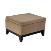 Merge Fabric Ottoman