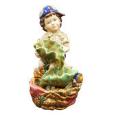 Boy Ceramic Tabletop Fountain