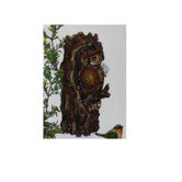 Solar Mosiac Owl Wall Decor