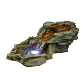 Rock Rainforest Fountain with LED Lights