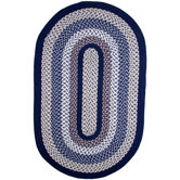Green Mountain Lake Champlain Blue Multi rug