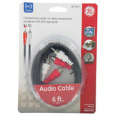 6' RCA To RCA Audio Cable