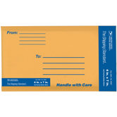 4" x 7" Kraft Manila USPS Padded Mailer