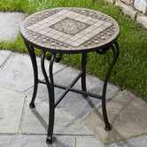 Basilica Mosaic Side Table