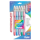 5 Count Metallic Sunburst Gel Roller