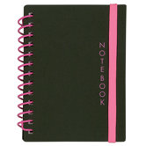 6.75" Assorted Colors Wire Notebook