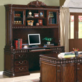 Corning Computer Desk with Hutch