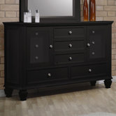 Sankaty 5 Drawer Combo Dresser
