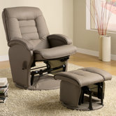 Sheraton Recliner and Ottoman