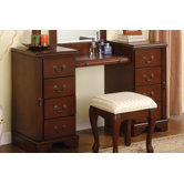 Louis Phillipe Vanity in Cherry