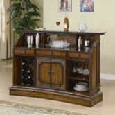 Arundel Bar Unit in Warm Medium Wood