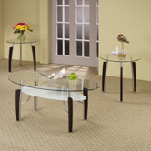 Rasta 3 Piece Coffee Table Set