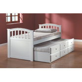 San Marino Captain Slat Bed