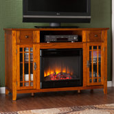 Breevort 52" TV Stand with Electric Fireplace