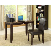Elegant Faux Marble Desk