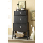 Stacked Accent Cabinet