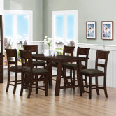 Julius 7 Piece Counter Height Dining Set