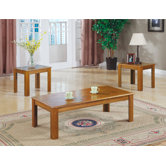 Junction City 3 Piece Coffee Table Set