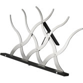 Fiamma Foldable Bookstand in Mirror Polished and PA by Donato D'Urbino and Paolo Lomazzi